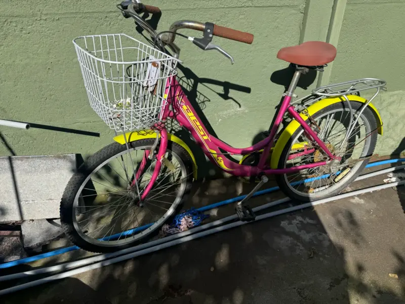 Bicicleta urbana con canasto y asiento cómodo - 2