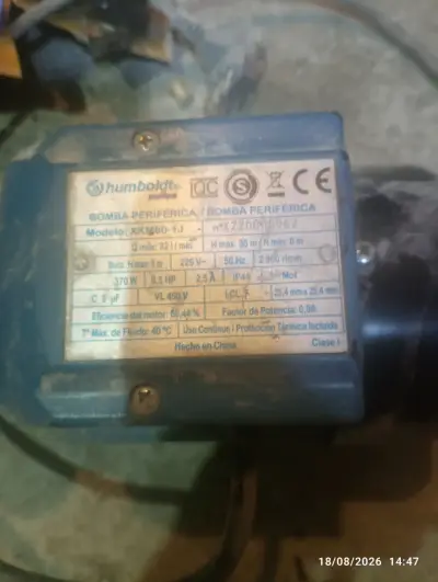 Bomba Periférica Humboldt XKM60-1J 370W - miniatura 1