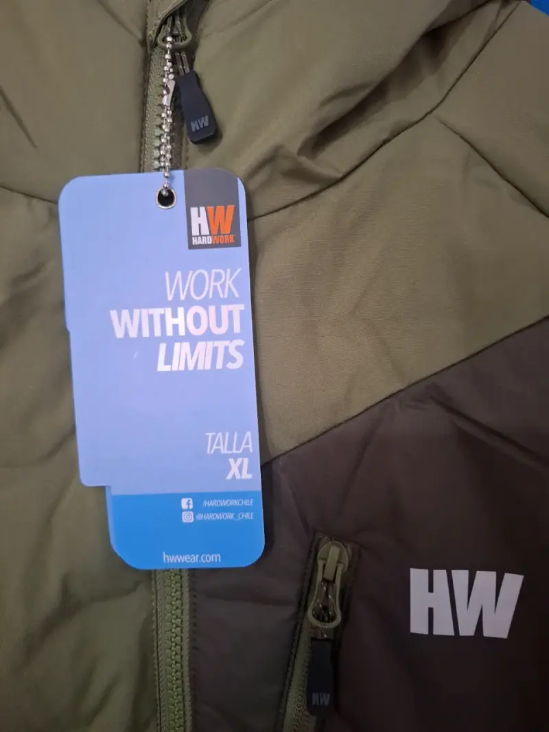 Chaqueta verde HW Hardwork talla XL - 1