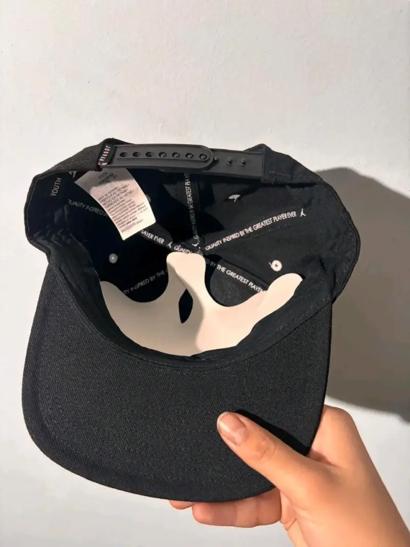 Gorra Snapback Negra Jordan Youth original - 2