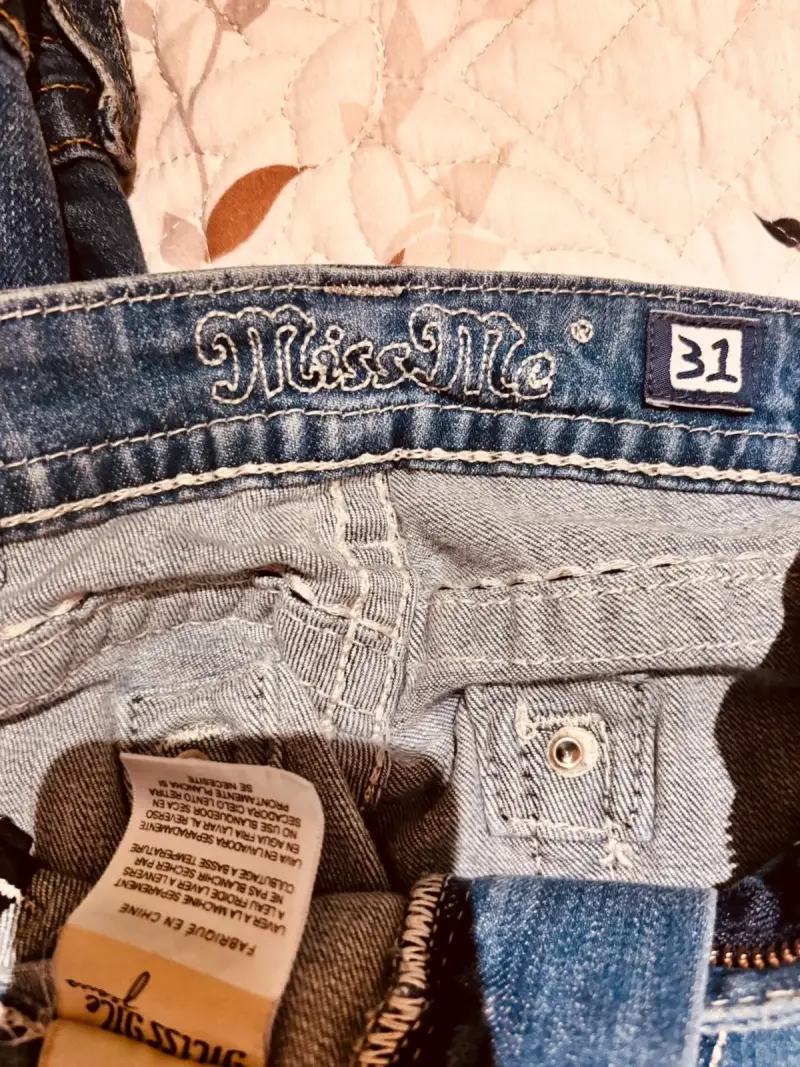 Jeans Miss Me desgastados para mujer talla 36/38 - 3