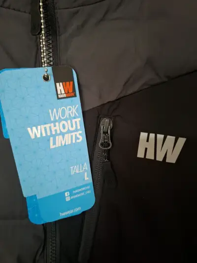 Chaqueta térmica HW gris oscura talla L - miniatura 1