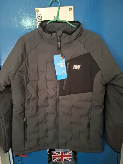 Chaqueta térmica HW gris oscura talla L - miniatura 2
