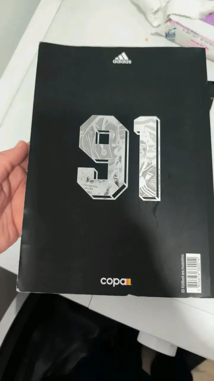 Libro de colección Adidas Copa 1991 - 2
