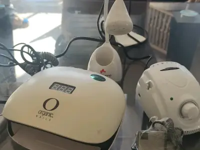 Kit de lámpara de uñas y pulidor eléctrico Organic Nails - miniatura 1