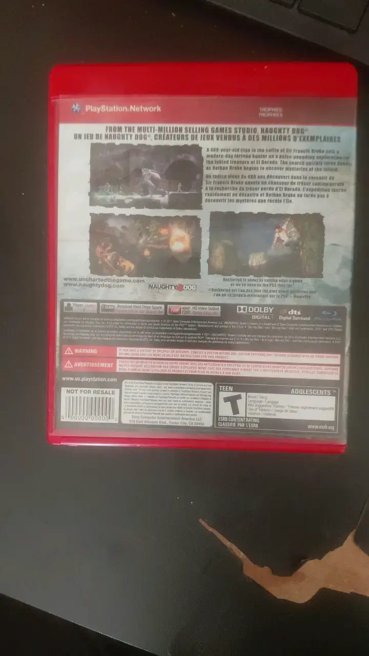 Juego PS3 Uncharted: Drake's Fortune - 2