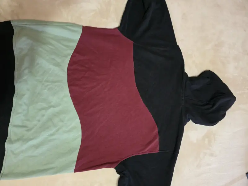 Polerón con capucha tricolor para hombre - 2