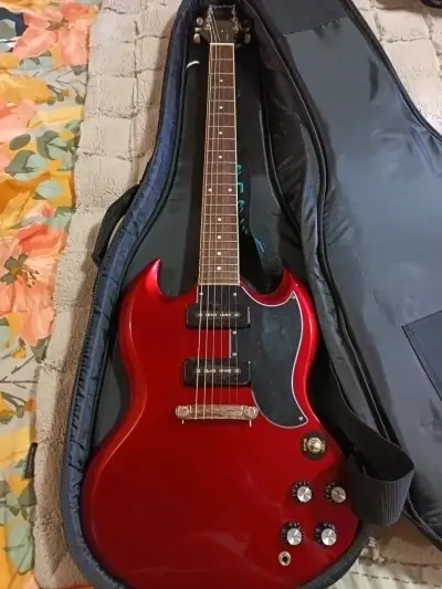 Epiphone SG Special P-90 + Marshall MG15CF + Funda - miniatura 3