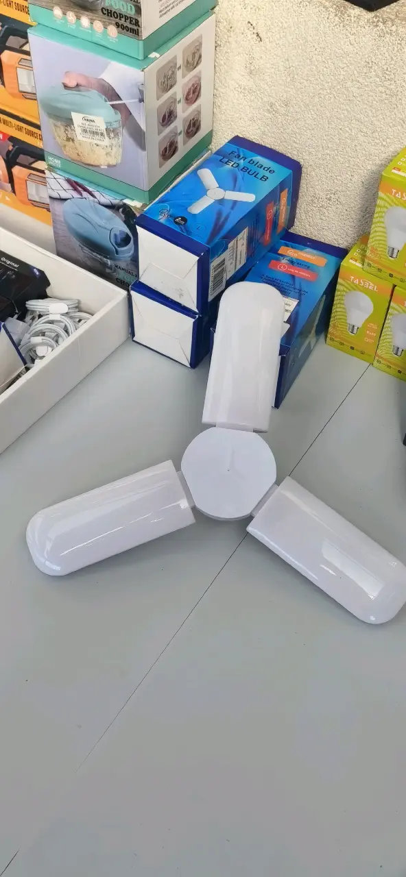 Bombilla LED tipo ventilador de bajo consumo x 2 - 2