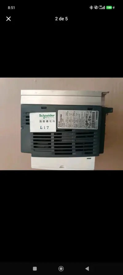 Variador  frecuencia Schneider Altivar ATV12H037M - miniatura 2