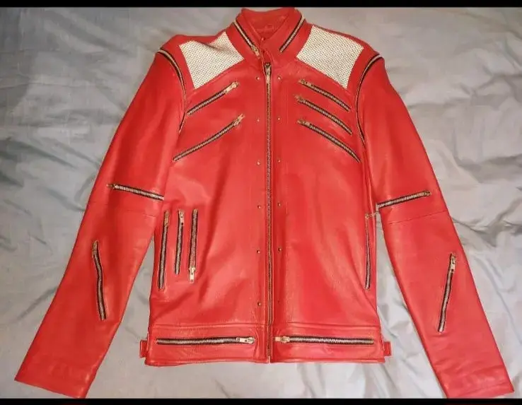 Chaqueta de cuero Beat it Michael Jackson - 1