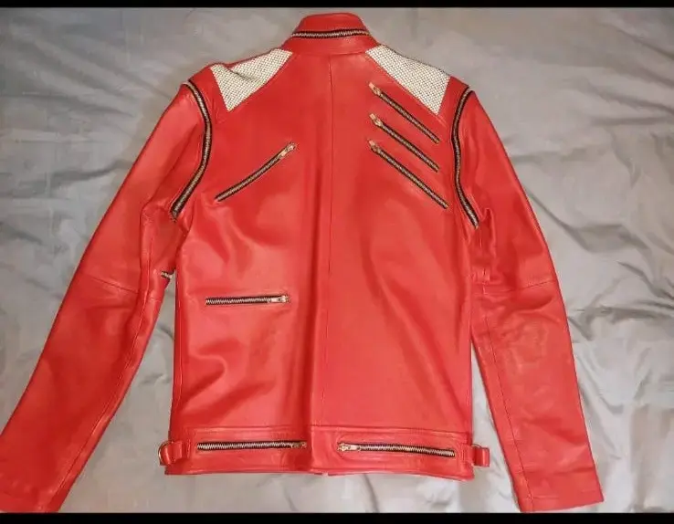 Chaqueta de cuero Beat it Michael Jackson - 2