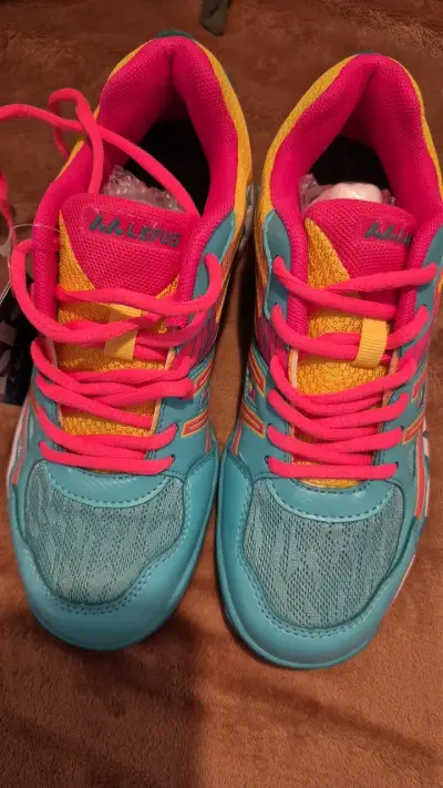 Zapatillas deportivas multicolor para mujer - miniatura 1