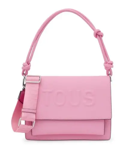 Cartera rosa Tous con correa ajustable - miniatura 1
