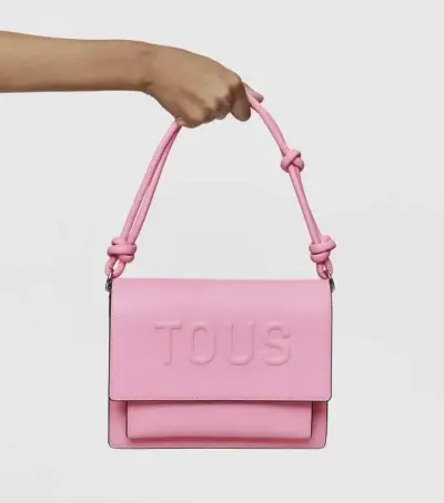 Cartera rosa Tous con correa ajustable - miniatura 4