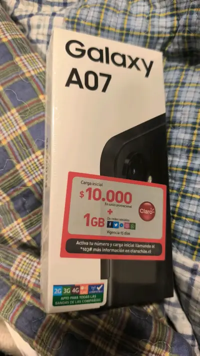 Samsung Galaxy A07 128GB Negro Nuevo - miniatura 1