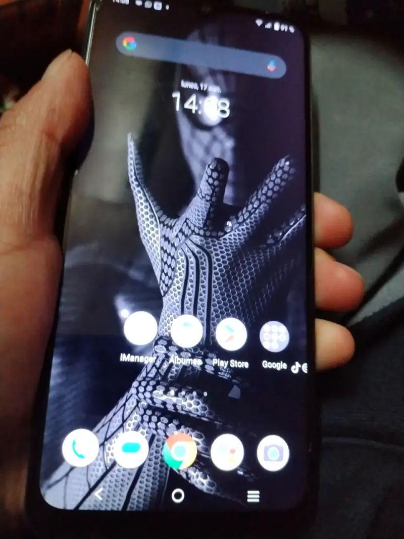 Smartphone Vivo Y15s azul en buen estado - 1