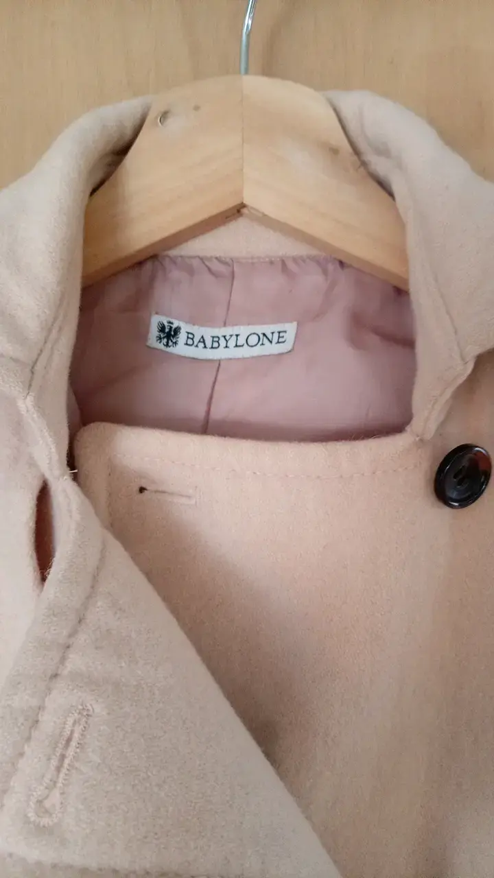 Abrigo beige de mujer Babylone - 2