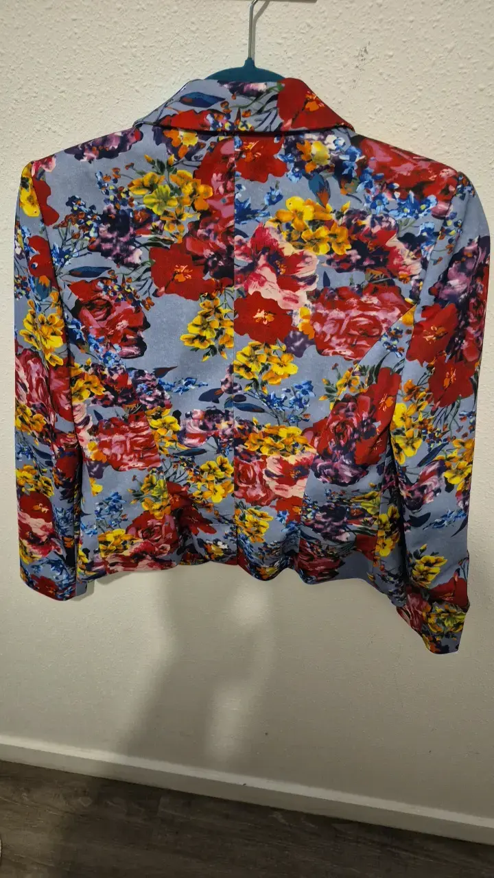 Blazer floral multicolor para mujer ASH - 3