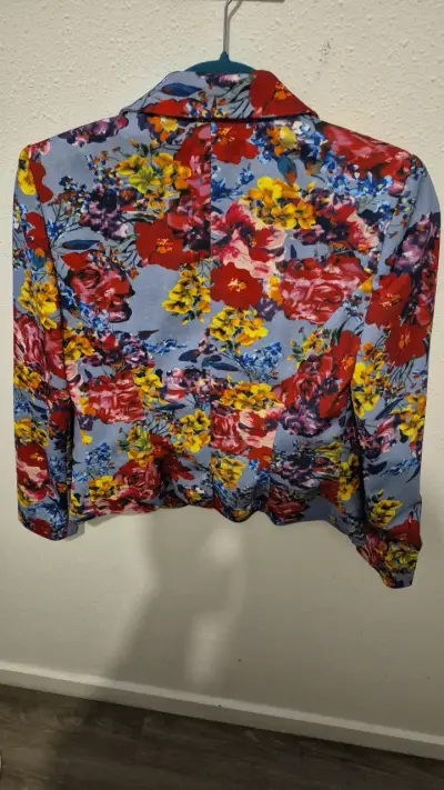 Blazer floral multicolor para mujer ASH - miniatura 3