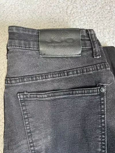 Jeans negros ajustados para hombre - miniatura 1