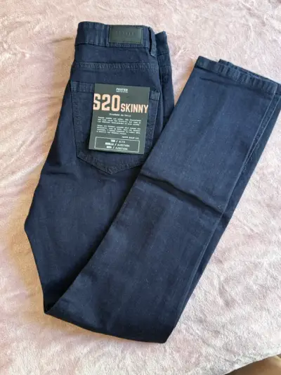 Jeans Skinny azul  Foster S20 para Mujer - miniatura 3