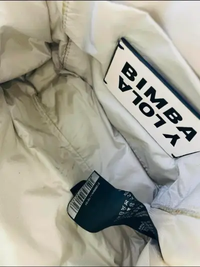 Bolso acolchado blanco con cadena Bimba y Lola - miniatura 2
