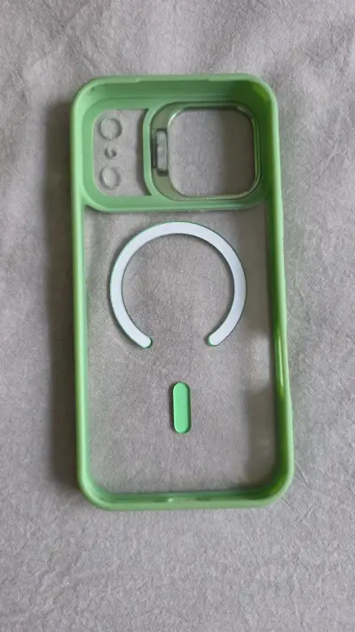 Funda verde iPhone 17 pro max con anillo magnético - miniatura 2