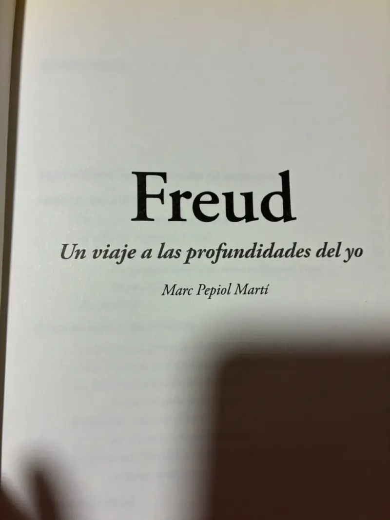 Libro 'Freud: Un viaje a las profundidades del yo' de Marc Pepiol - 2