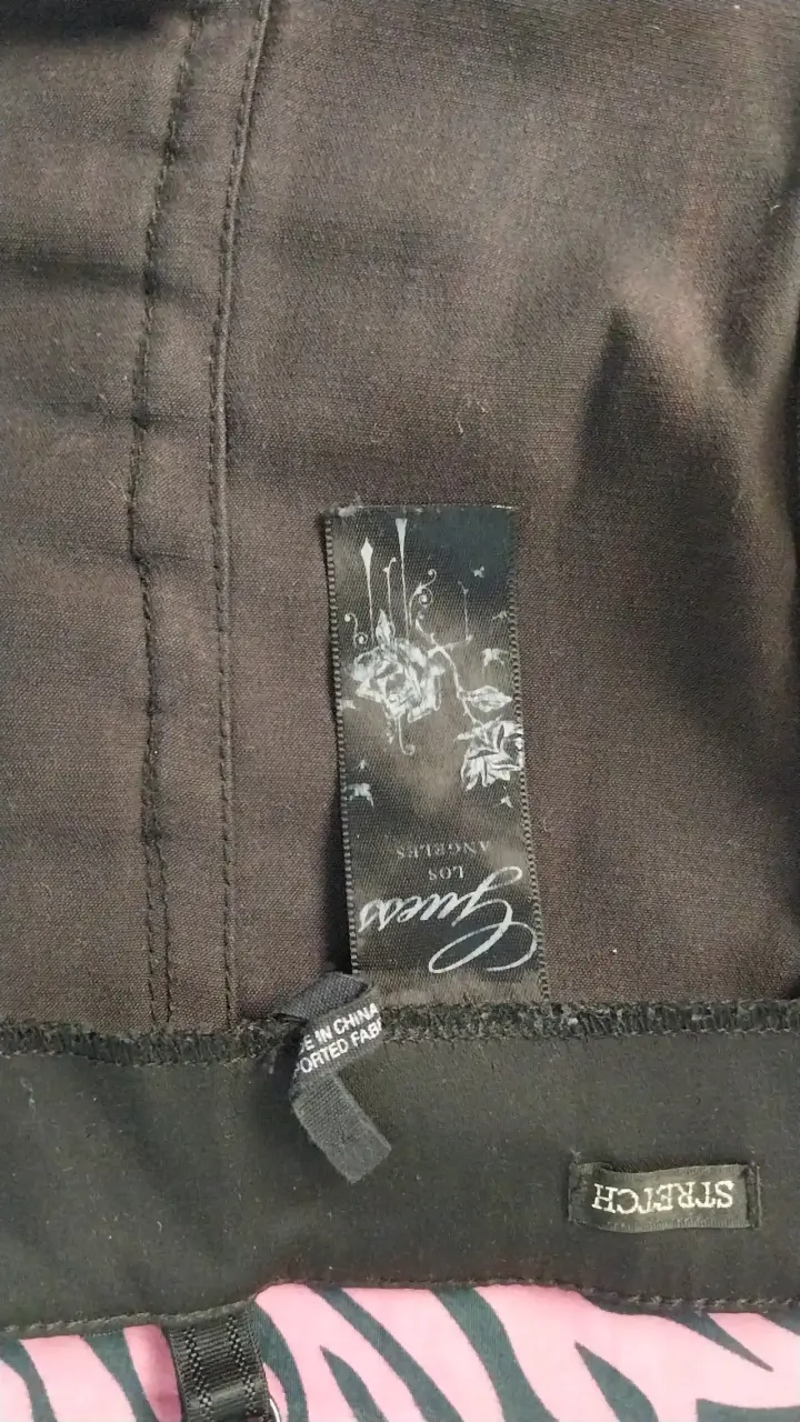 Corset negro con detalles de encaje - 3