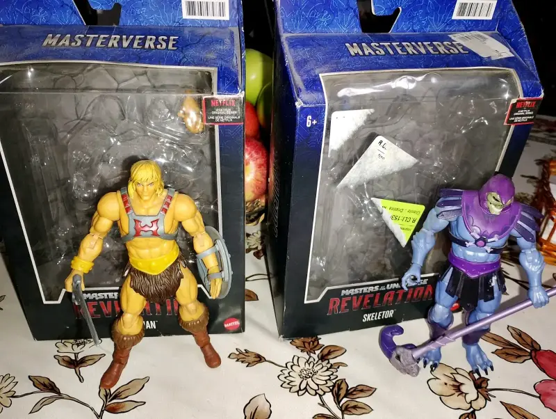 Figuras de acción He-Man y Skeletor Masterverse - 1