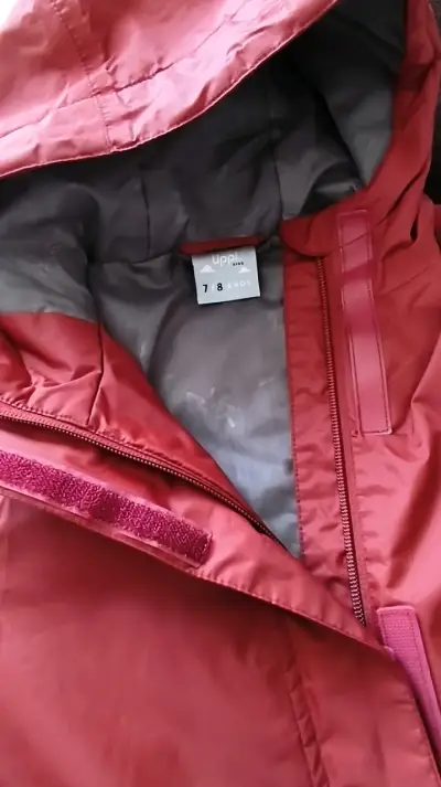 Chaqueta impermeable roja para niños marca Lippi - miniatura 2