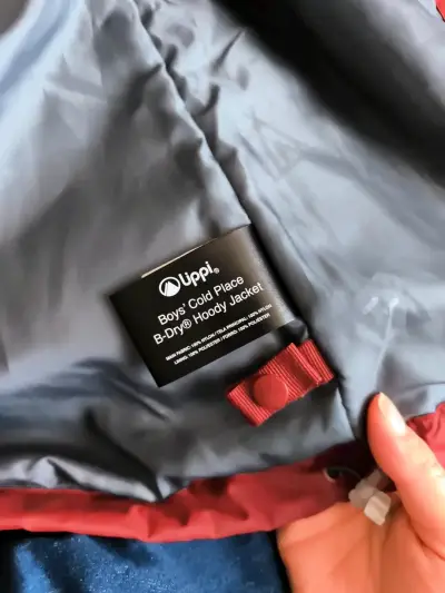 Chaqueta impermeable roja para niños marca Lippi - miniatura 6