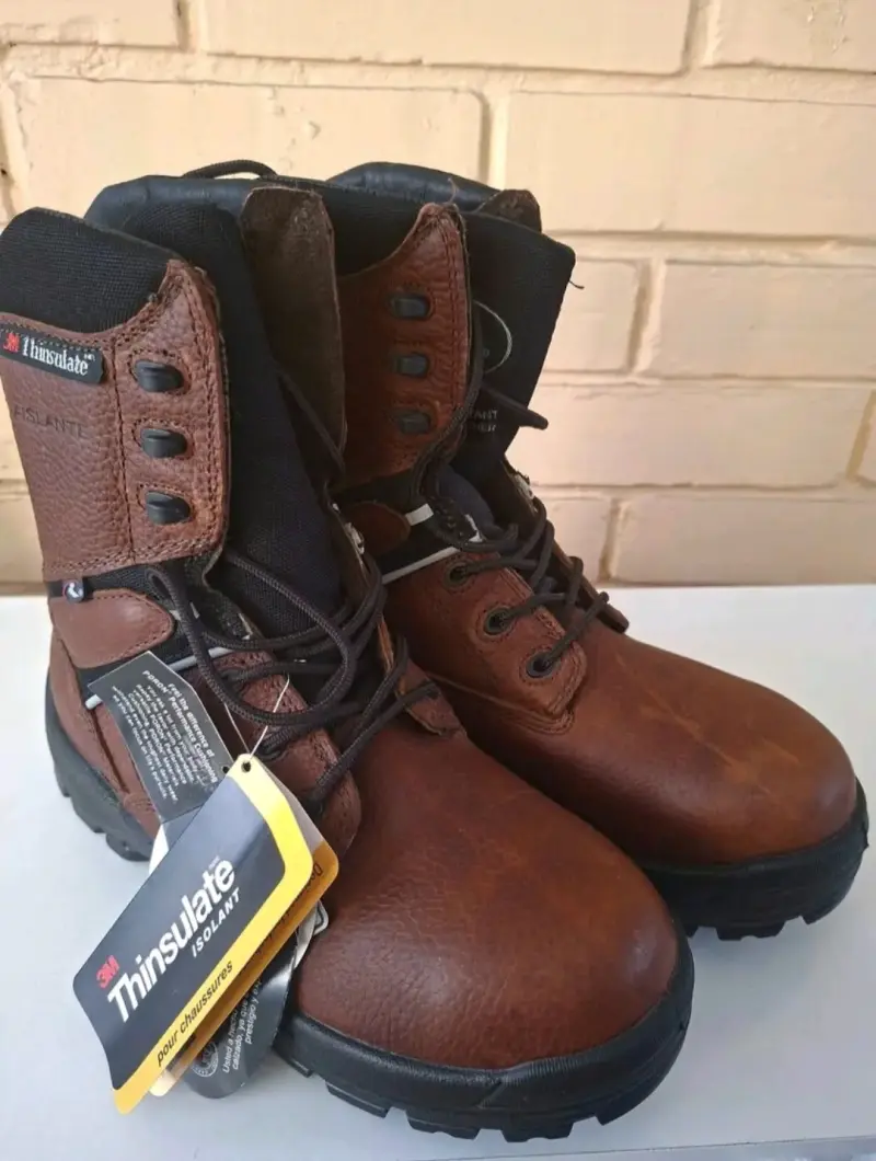 Botas de cuero marrón con aislamiento Thinsulate - 2