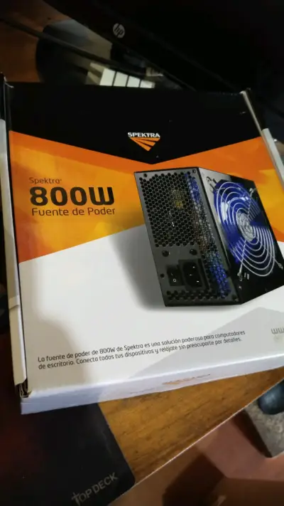 Fuente de Poder Spektra 800W para PC - miniatura 1