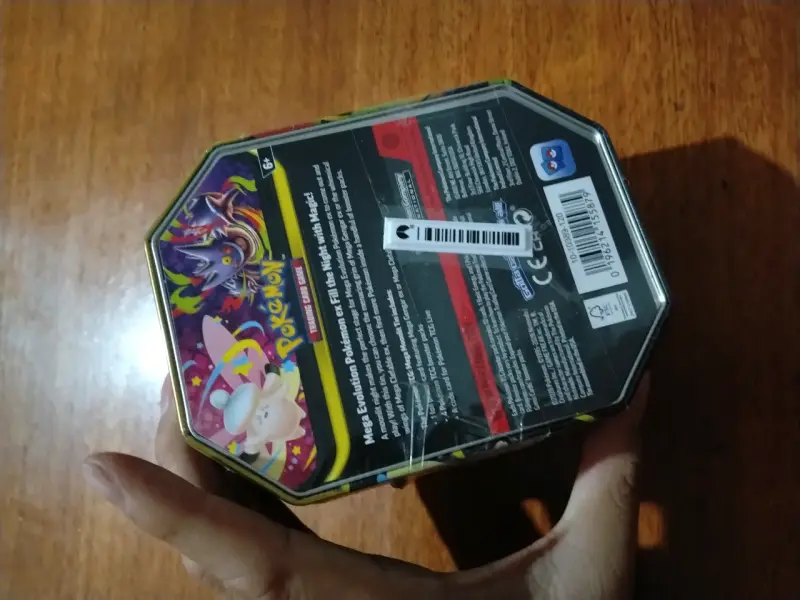 Lata de cartas Pokémon Mega Gengar EX - 4