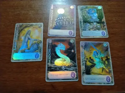 Cartas de juego mitos y leyendas inglés - miniatura 1
