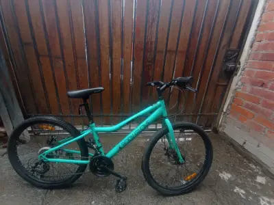 Bicicleta Body Glove verde para montaña - miniatura 1