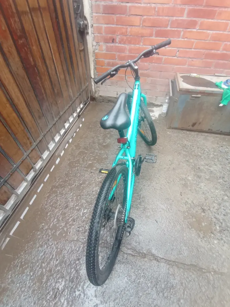 Bicicleta Body Glove verde para montaña - 3