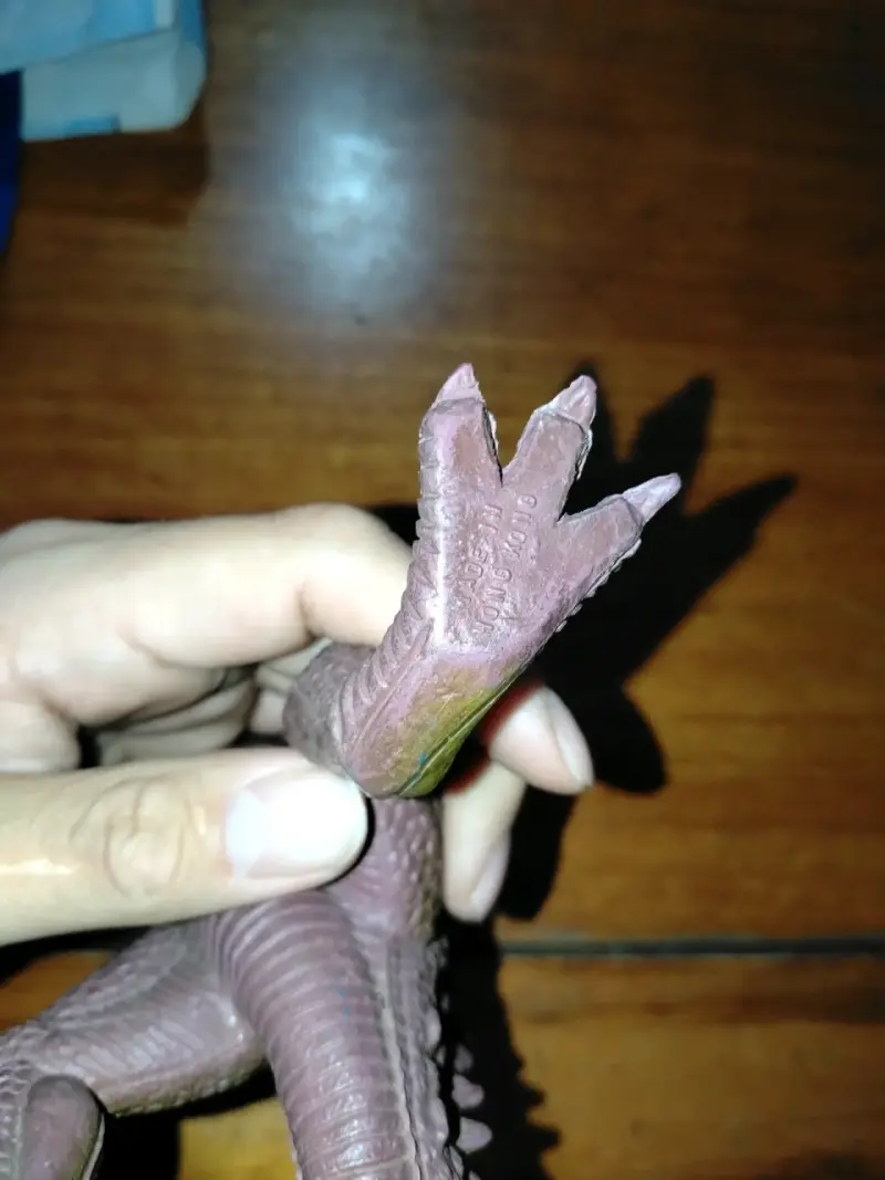 Figura de godzilla años 80 hecho en hongkong - 5