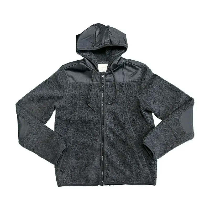 Chaqueta de lana con capucha para hombre - 2