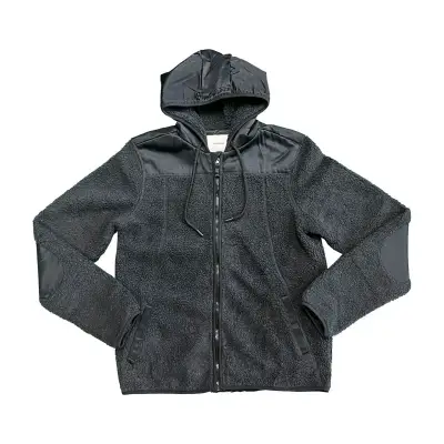 Chaqueta de lana con capucha para hombre - miniatura 2