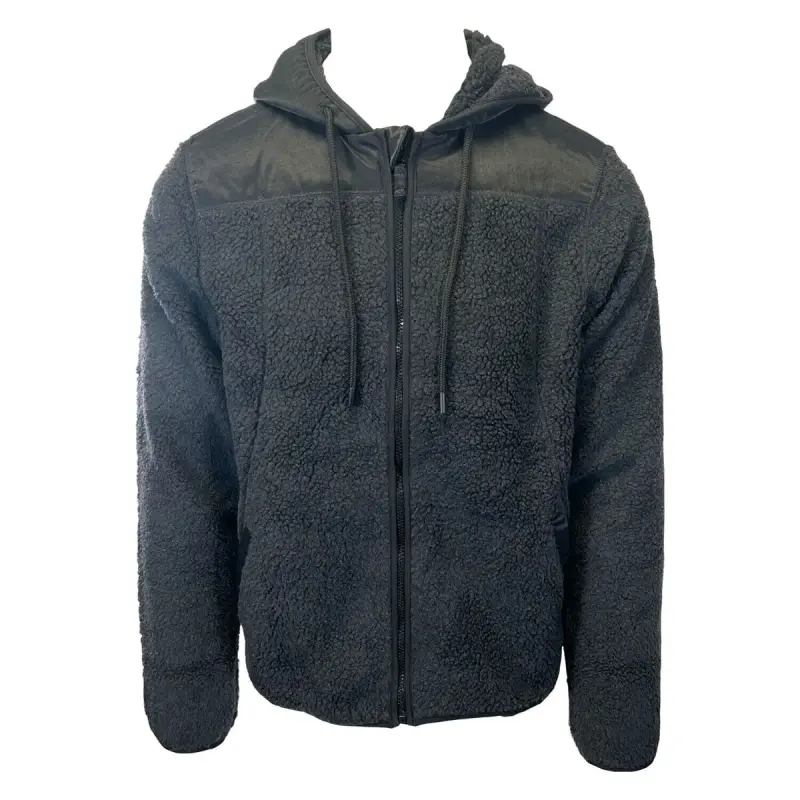 Chaqueta de lana con capucha para hombre - 4