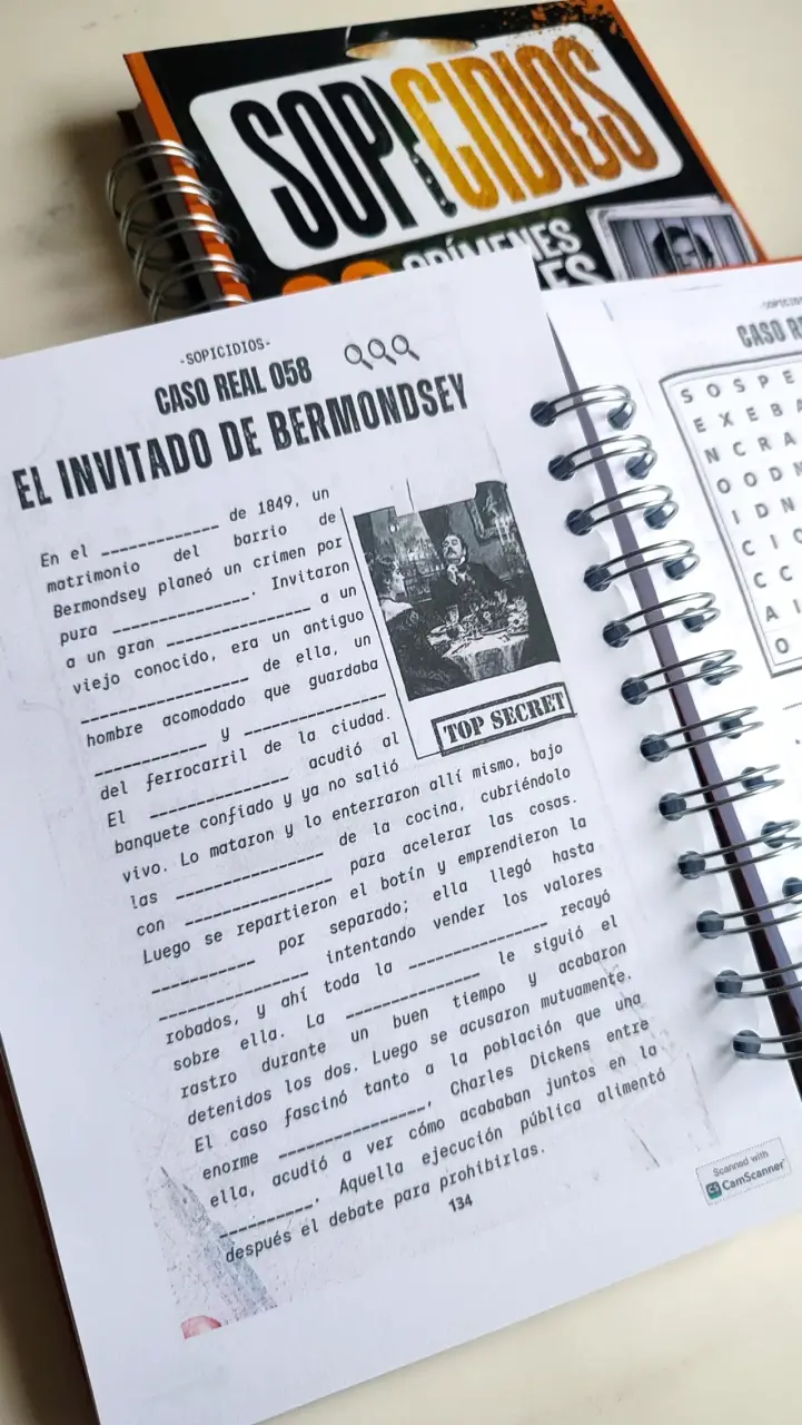 Cuadernos de acertijos Murdoku y Sopcidios - 3