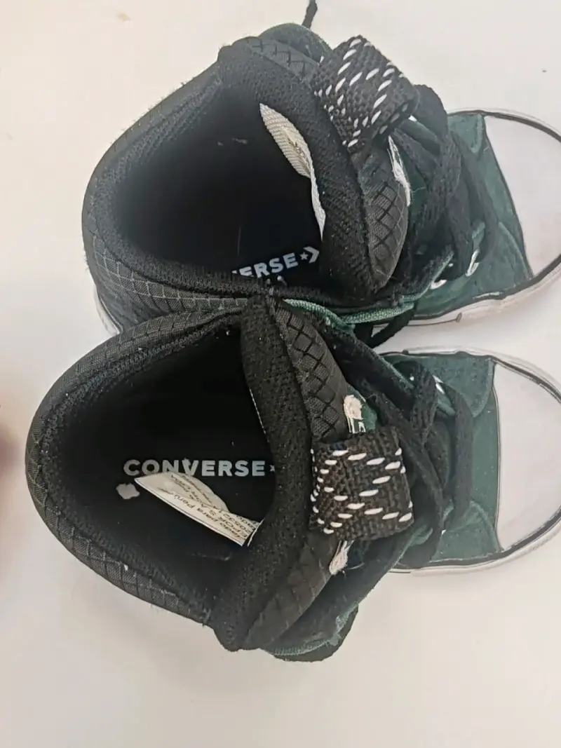 Zapatillas Converse All Star verdes para niños - 3