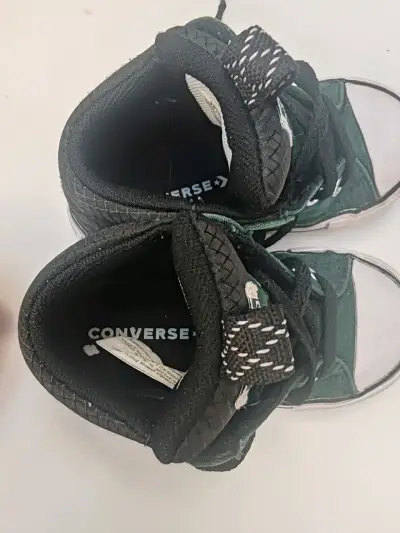 Zapatillas Converse All Star verdes para niños - miniatura 3