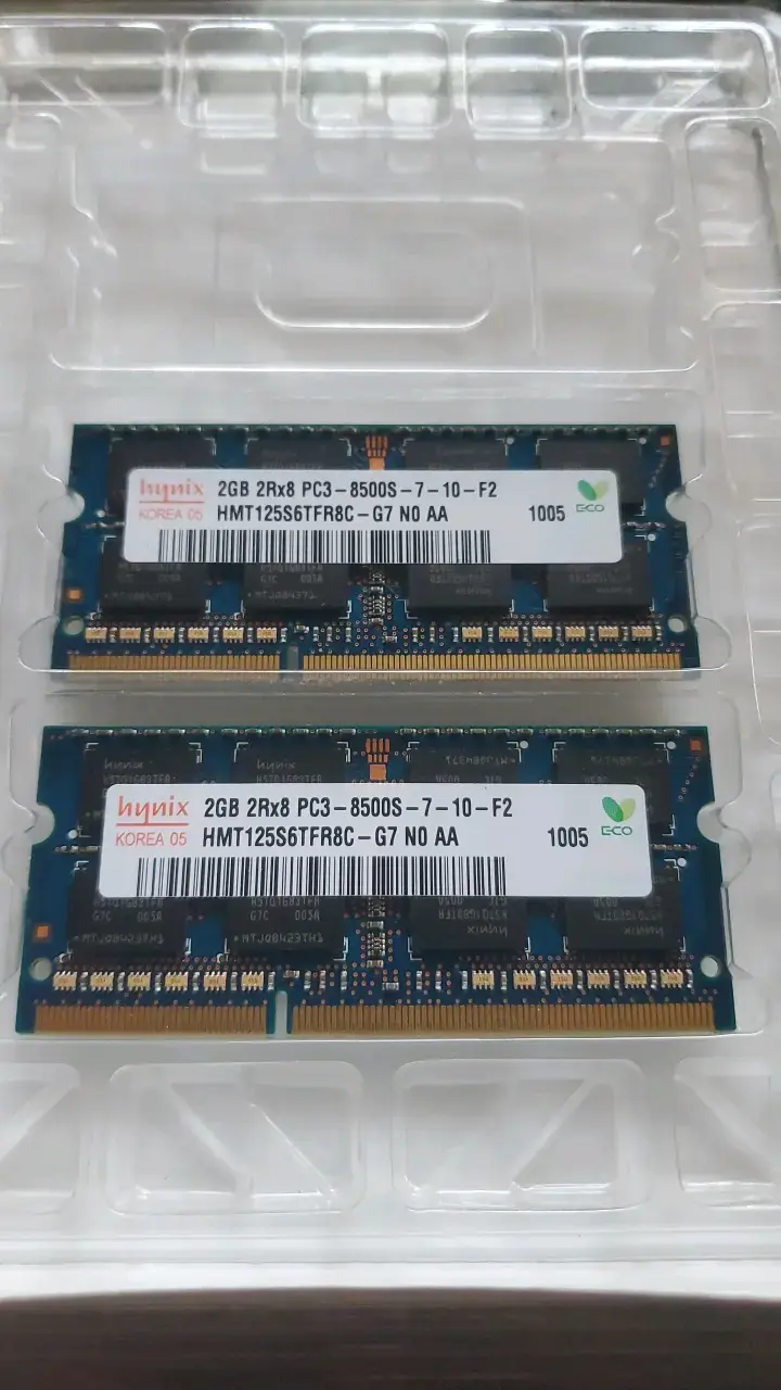 Memoria RAM Hynix 2GB PC3-8500S para Laptop