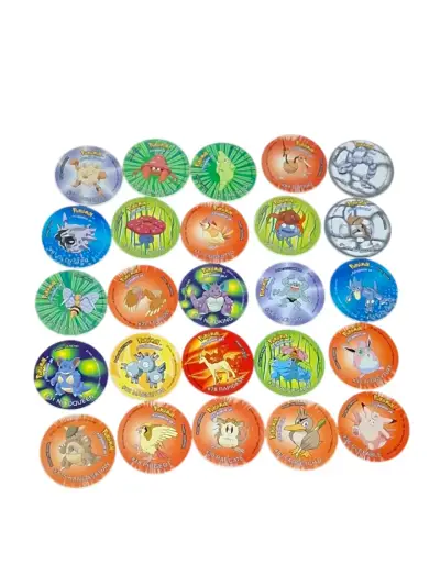 Colección de Tazos Pokémon marca Evercrisp - miniatura 1
