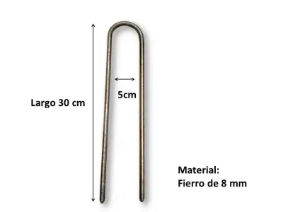 Anclaje Para Cama Elástica O Trampolín 6 Unidades - miniatura 3