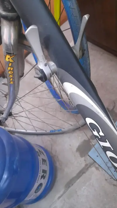 Bicicleta de Carretera Amarilla con Frenos Alhonga - miniatura 5